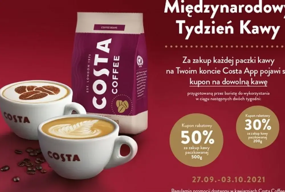 Gdzie kupić kawę Costa? Sprawdź najlepsze oferty w Polsce
